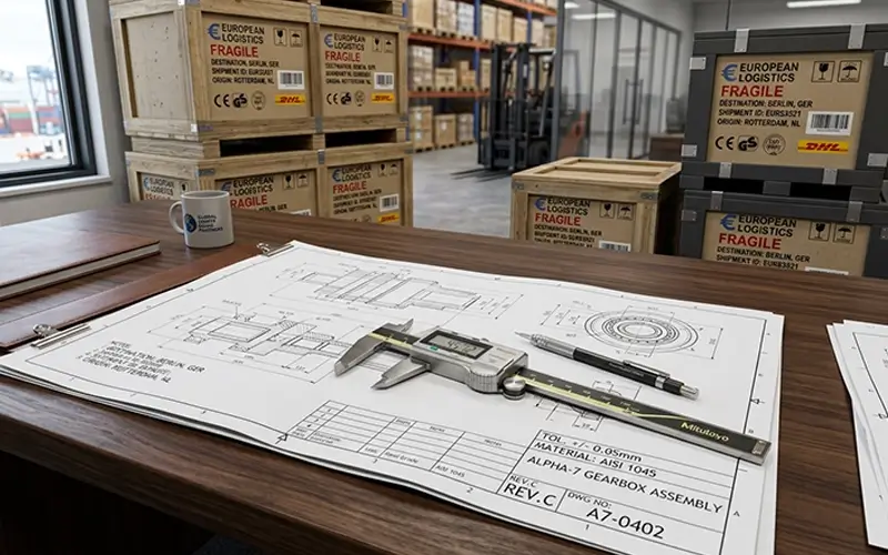 European industrial subcontracting logistics and seamless supply chain solutions via APAK GmbH Cologne.