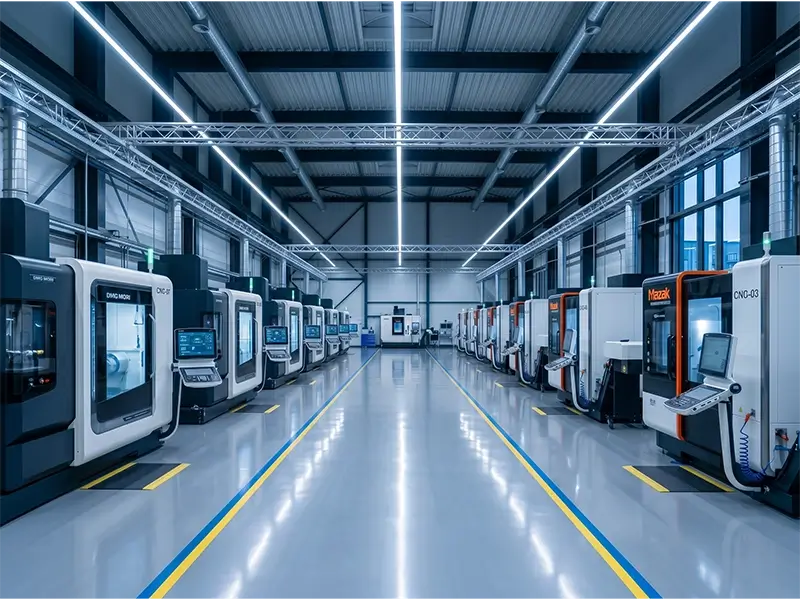 High-precision cnc machine park and milling center
